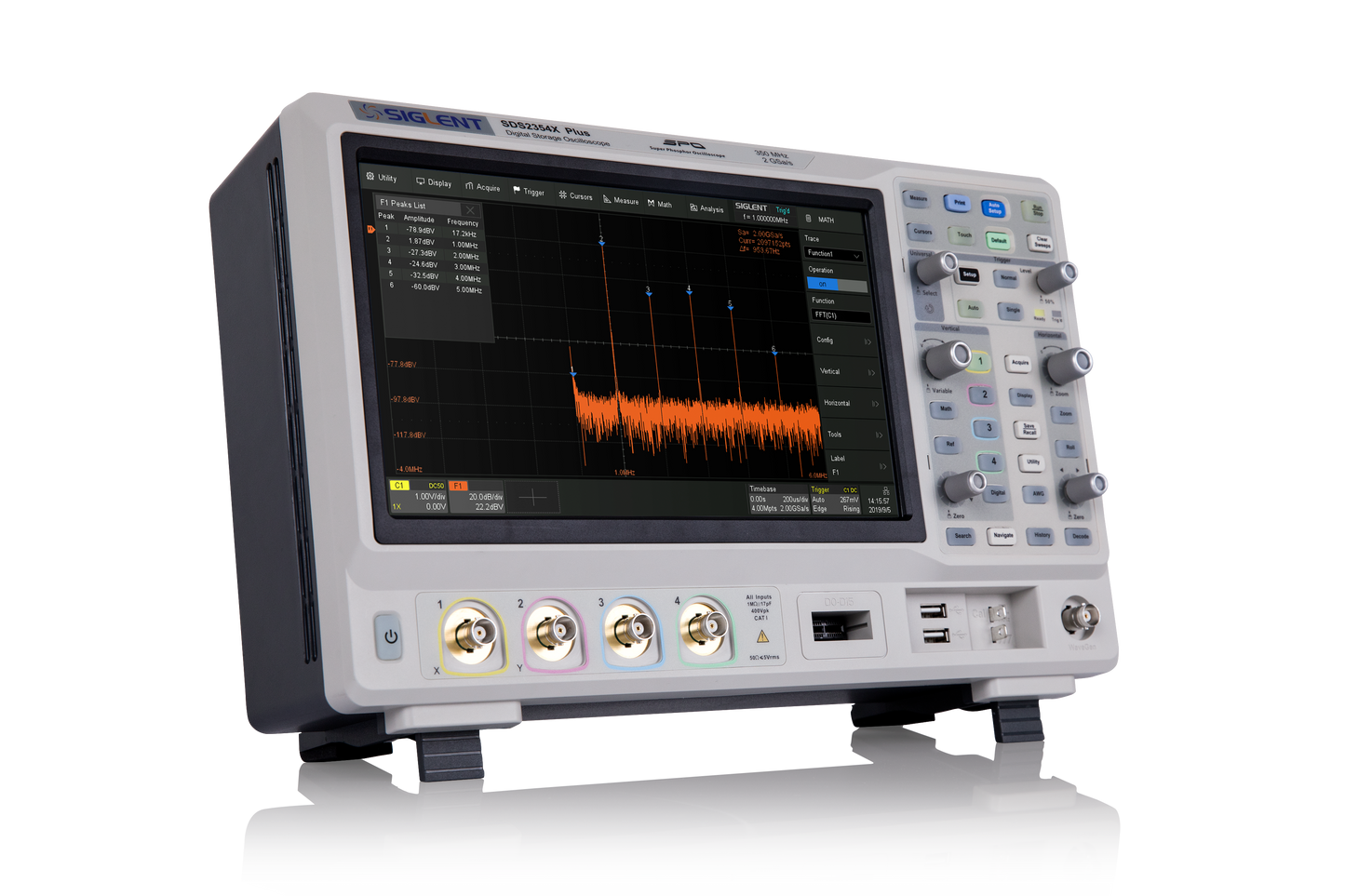 SDS2102X Plus 100MHz 2ch 2 GSa/s