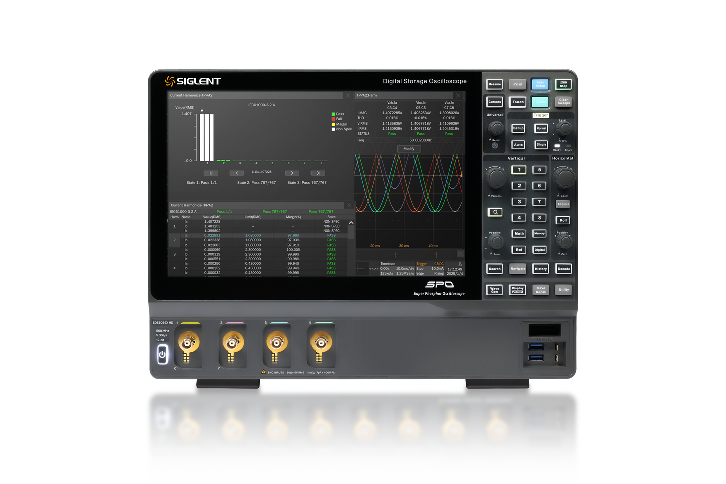SDS5054X HD 500MHz 4ch 5 GSa/s