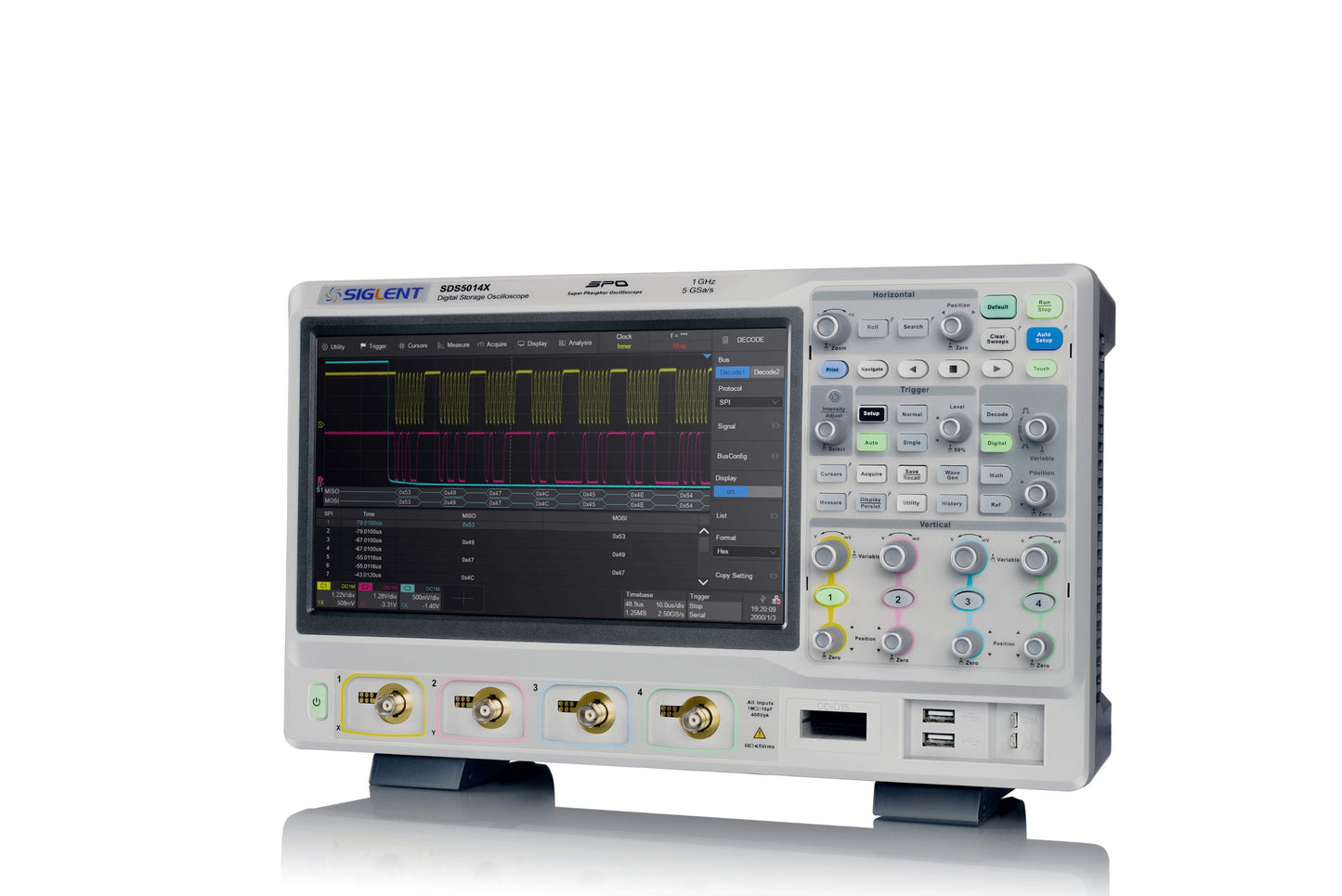 SDS5054X 500MHz 4ch 5GSa/s