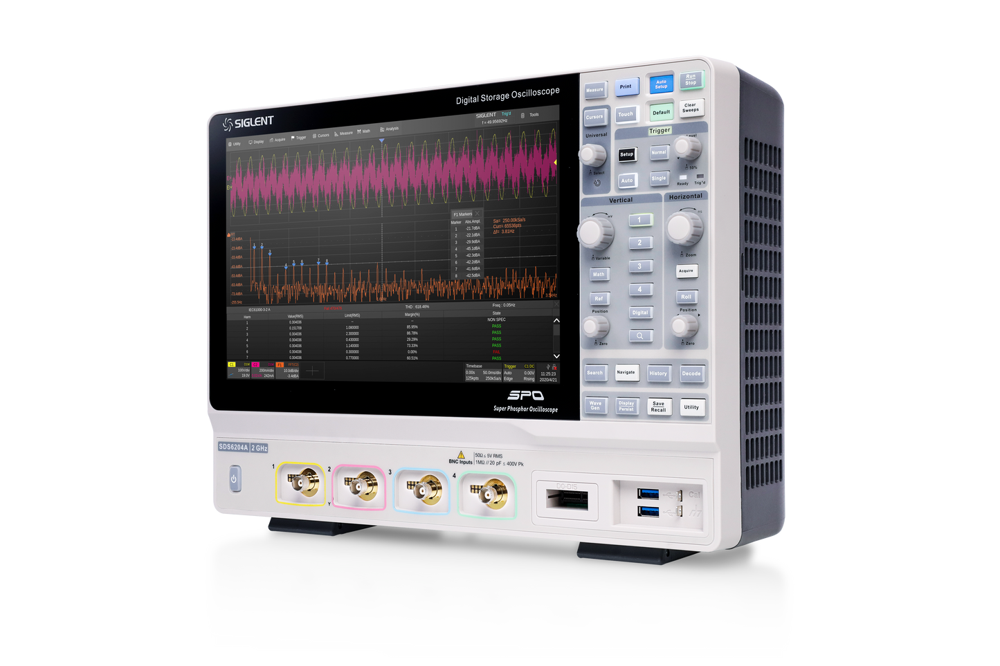 SDS6204A 2GHz 4ch 5GSa/s
