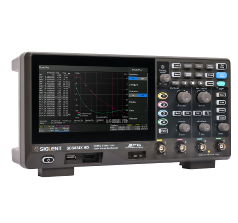 SDS824X HD 200MHz 4ch 2 GSa/s