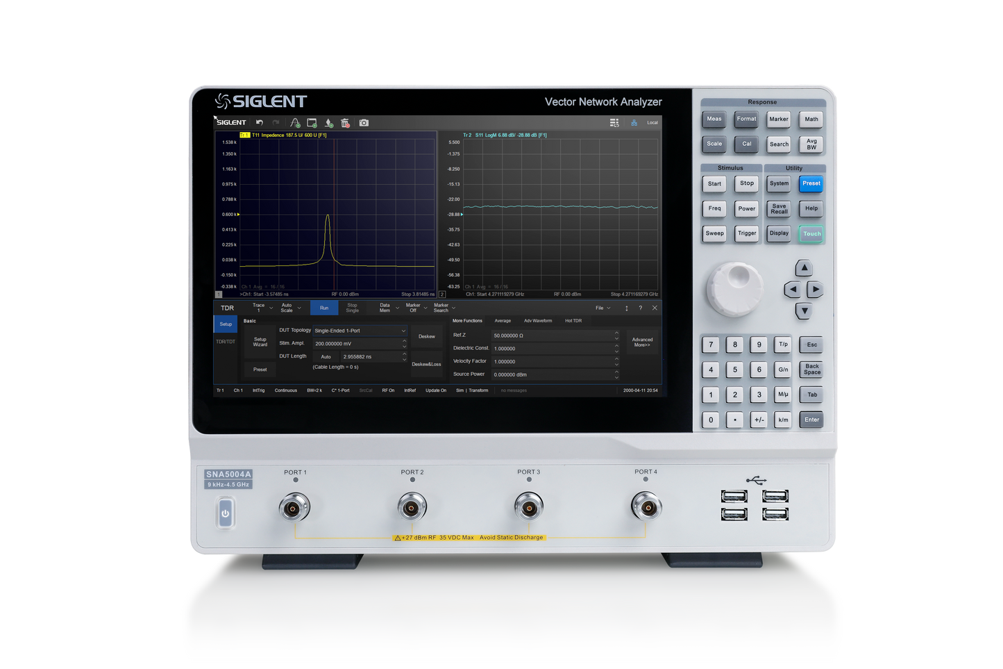 SNA5004A 9kHz~4.5GHz 4Ports