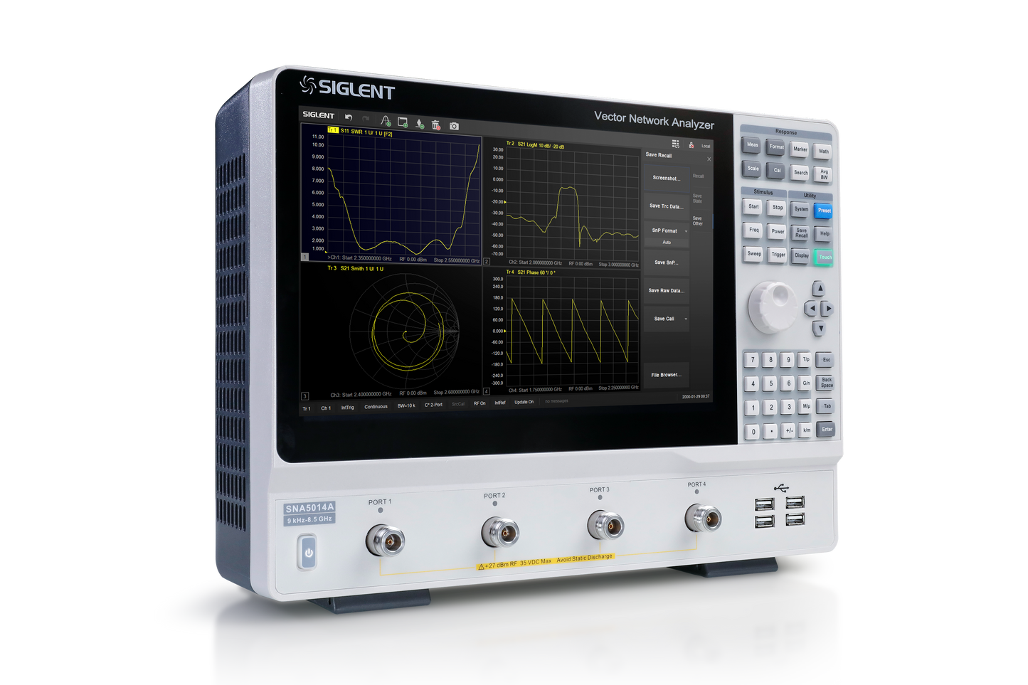 SNA5014A 9kHz~8.5GHz 4Ports