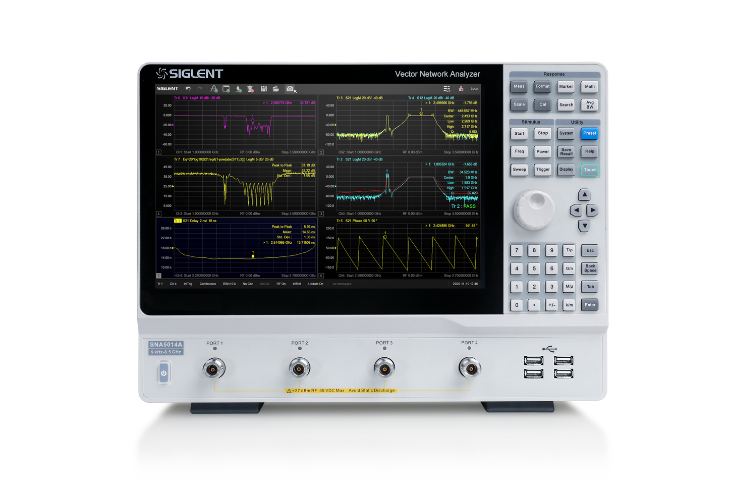 SNA5014A 9kHz~8.5GHz 4Ports