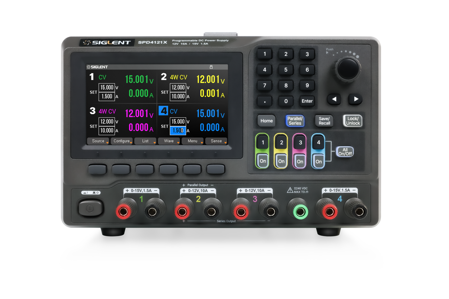 SPD4121X Programmable Linear DC Power Supply