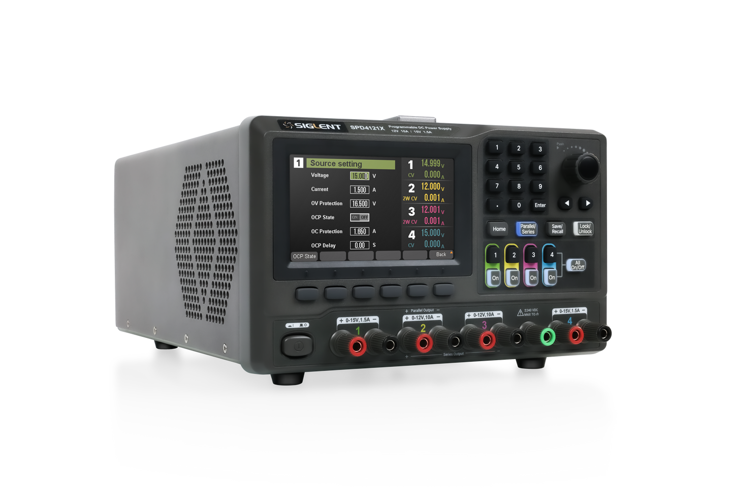 SPD4121X Programmable Linear DC Power Supply