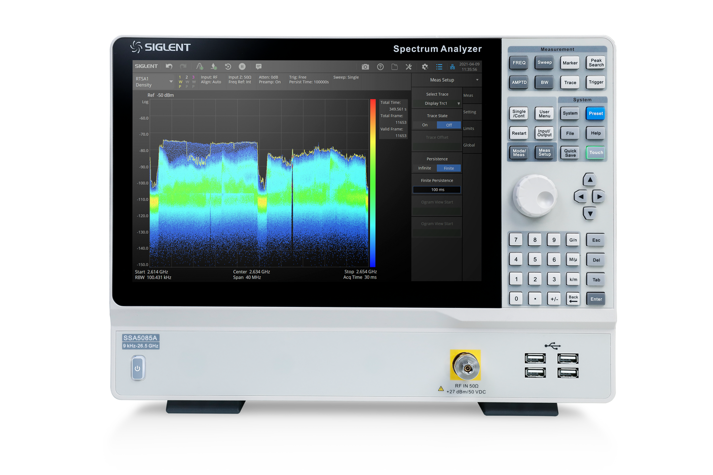 SSA5085A 9kHz~26.5GHz -165dBm/Hz