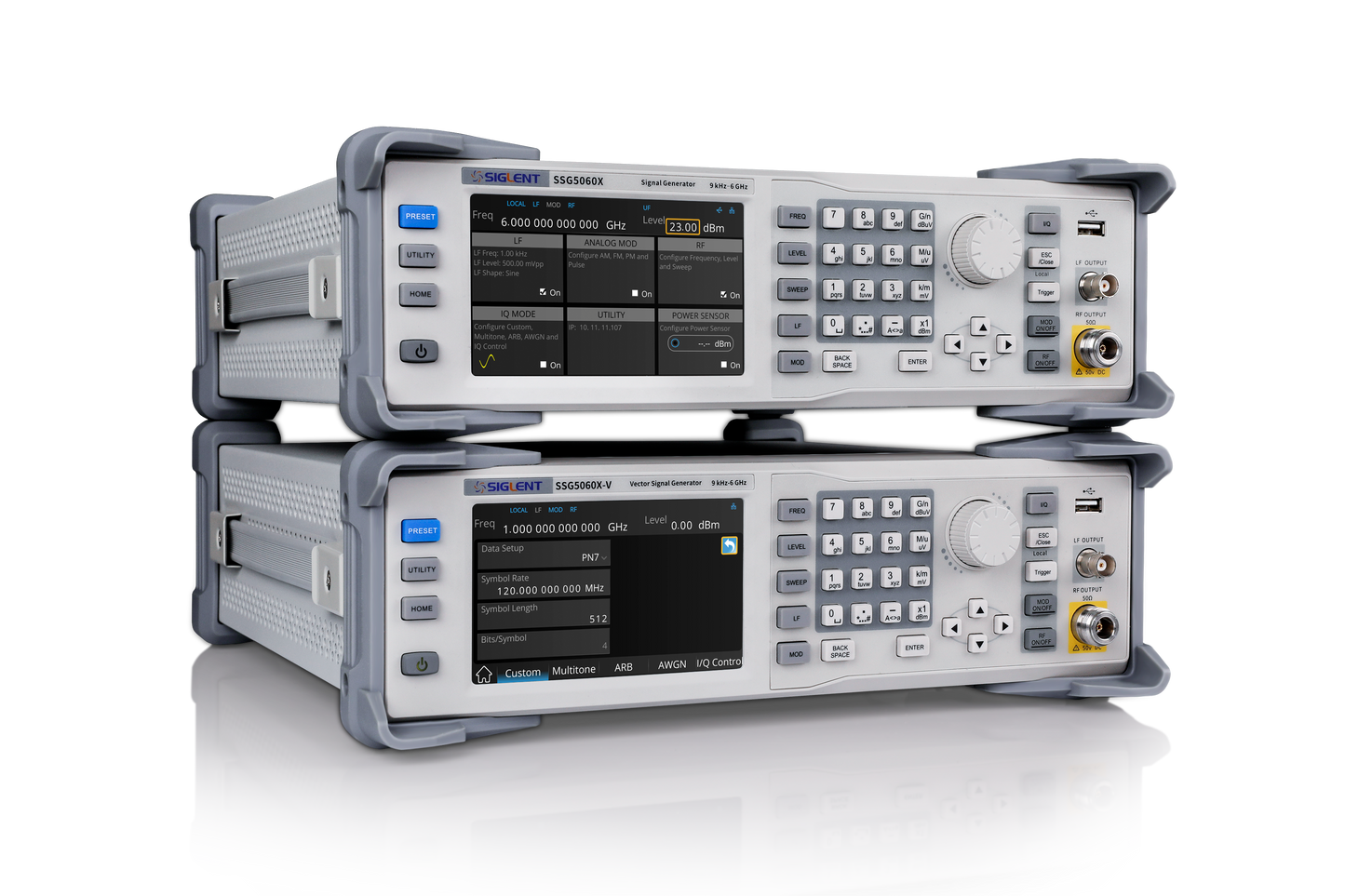 SSG5040X-V 9kHz~4GHz; IQ 10MHz~4GHz +26dBm