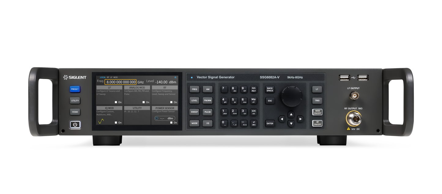 SSG6082A-V 9kHz~8GHz; IQ 10MHz~8GHz +30dBm