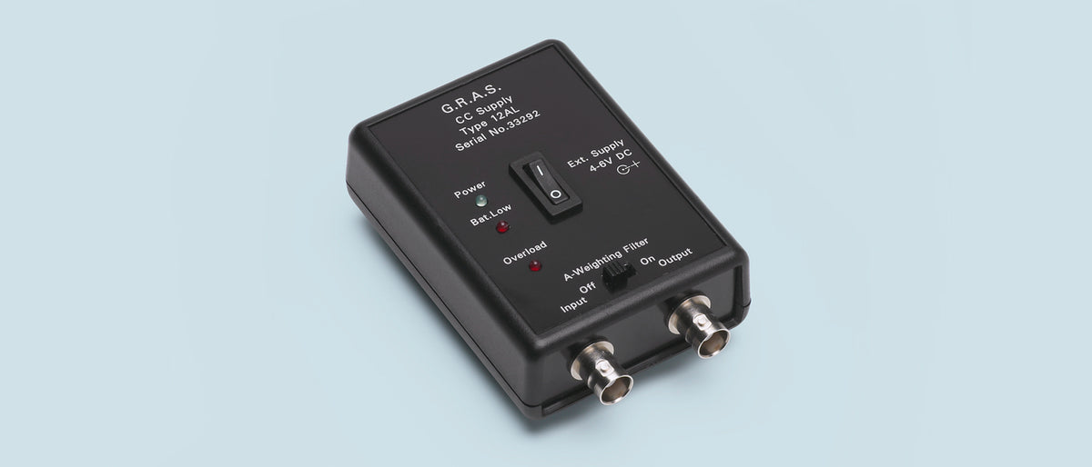 12AL 1-Channel CCP Power Module with A-weighting filter