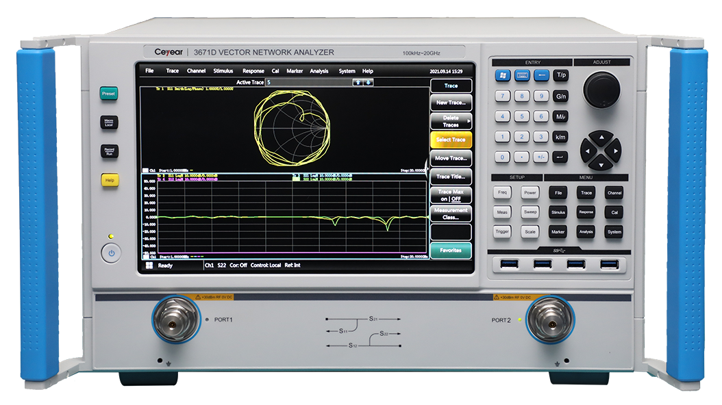 Ceyear 3671 Series Vector Network Analyzer