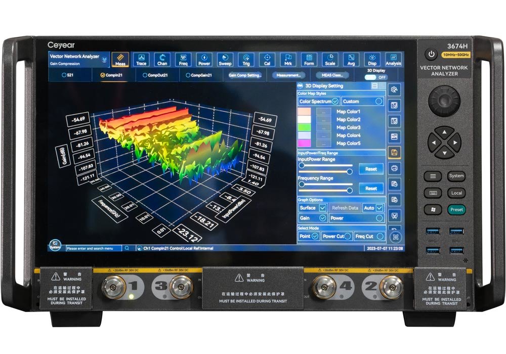 Ceyear 3674 Series Vector Network Analyzer