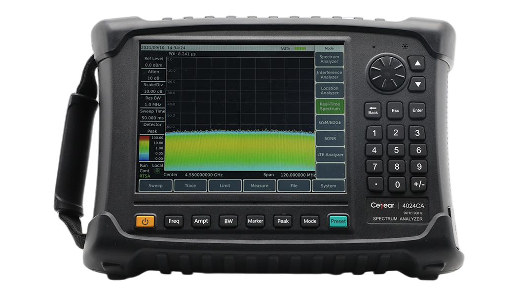 Ceyear 4024CA Handheld Real-Time Spectrum Analyzer