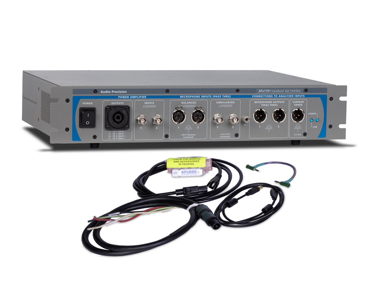 APx1701 Transducer Test Interface