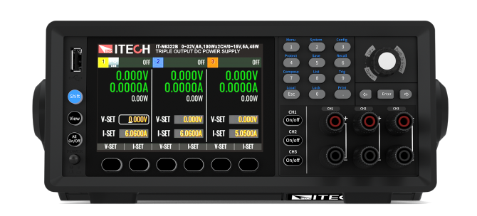 IT-N6300 Series Triple-Channel Programmable DC Power Supply