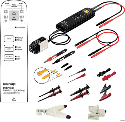 TMDP0200 25X: ±75V/ 250X: ±750V 200MHz