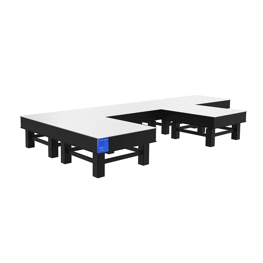 Special-Shaped Spliced Optical Table DL-GJQF1-2-35151815-30
