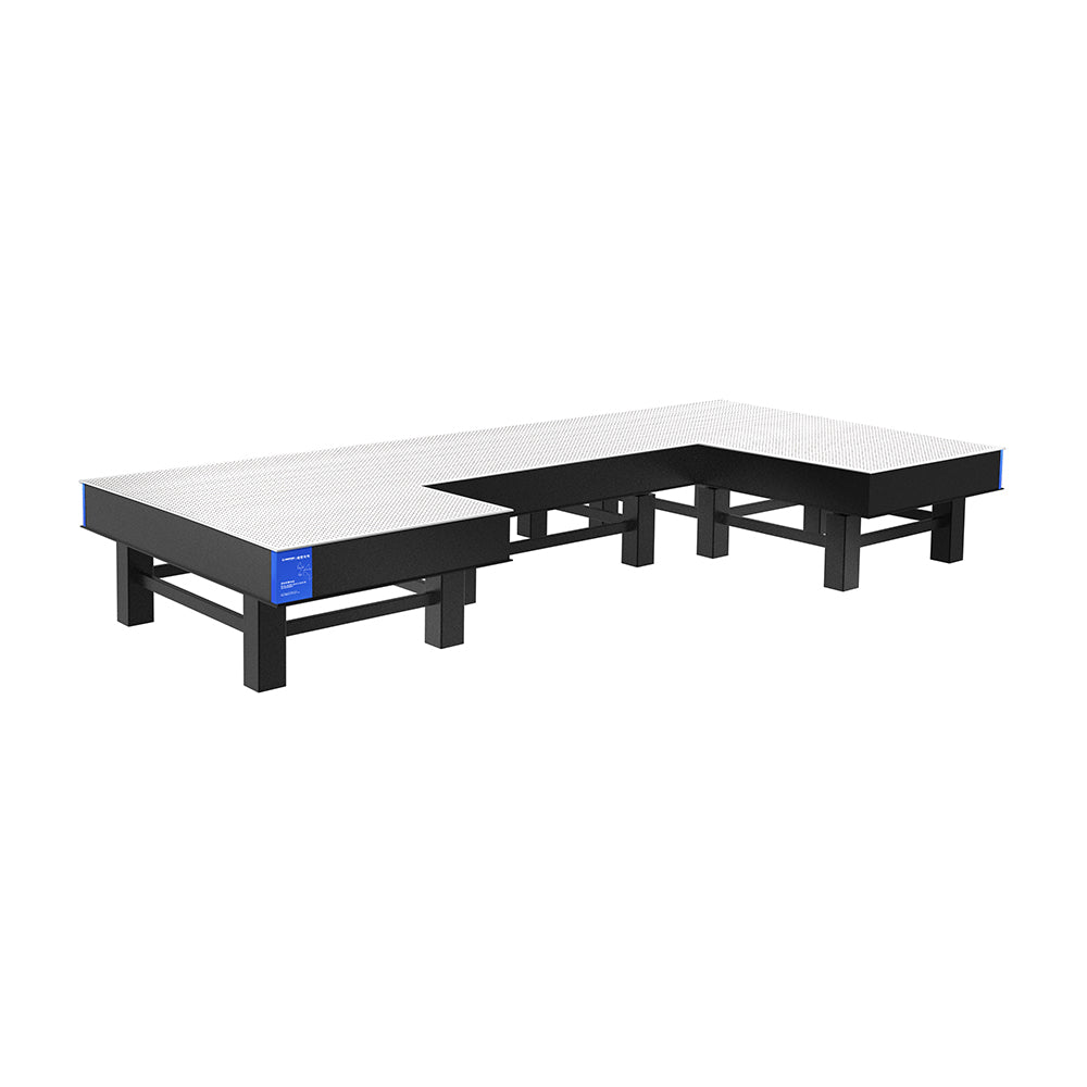 Special-Shaped Spliced Optical Table DL-GJQF1-3015-2-2415-30