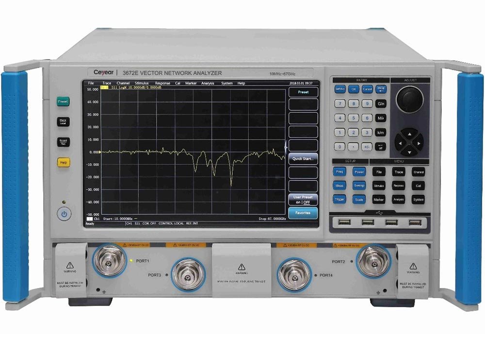 Ceyear 3672 Series Vector Network Analyzer