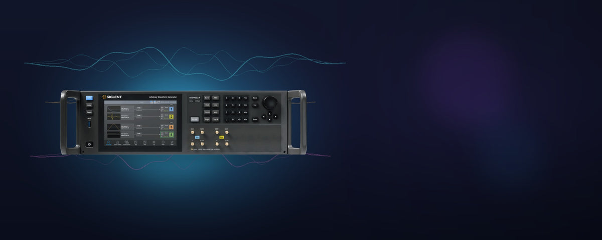 Siglent SDG8000A fancy banner, desktop