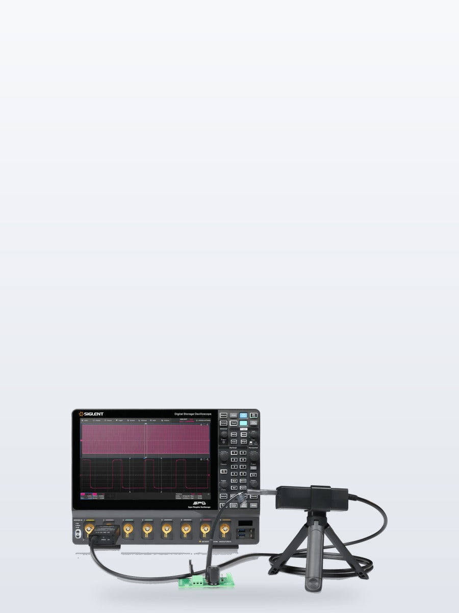 Siglent SDS5108X HD with ODP6100B optically isolated probe (mobile)
